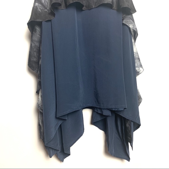 Sachin & Babi Blue Embellished Dress Sz 4 - Picture 5 of 7